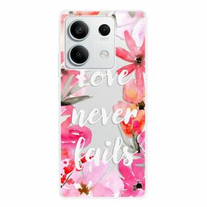 Odolné silikonové pouzdro iSaprio - Love Never Fails - Xiaomi Redmi Note 13 5G obraz