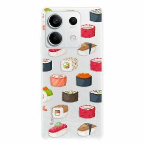 Odolné silikonové pouzdro iSaprio - Sushi Pattern - Xiaomi Redmi Note 13 5G obraz