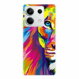 Odolné silikonové pouzdro iSaprio - Rainbow Lion - Xiaomi Redmi Note 13 5G obraz