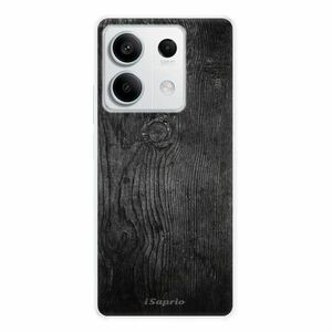 Odolné silikonové pouzdro iSaprio - Black Wood 13 - Xiaomi Redmi Note 13 5G obraz