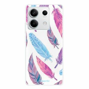 Odolné silikonové pouzdro iSaprio - Feather Pattern 10 - Xiaomi Redmi Note 13 5G obraz