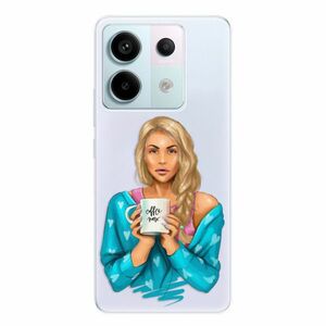 Odolné silikonové pouzdro iSaprio - Coffe Now - Blond - Xiaomi Redmi Note 13 Pro 5G / Poco X6 5G obraz