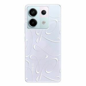 Odolné silikonové pouzdro iSaprio - Fancy - white - Xiaomi Redmi Note 13 Pro 5G / Poco X6 5G obraz