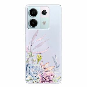 Odolné silikonové pouzdro iSaprio - Succulent 01 - Xiaomi Redmi Note 13 Pro 5G / Poco X6 5G obraz