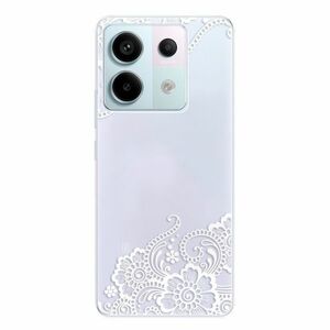 Odolné silikonové pouzdro iSaprio - White Lace 02 - Xiaomi Redmi Note 13 Pro 5G / Poco X6 5G obraz