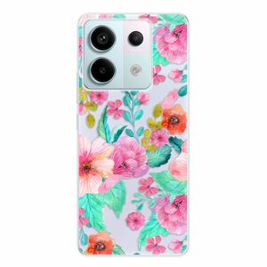 Odolné silikonové pouzdro iSaprio - Flower Pattern 01 - Xiaomi Redmi Note 13 Pro 5G / Poco X6 5G obraz