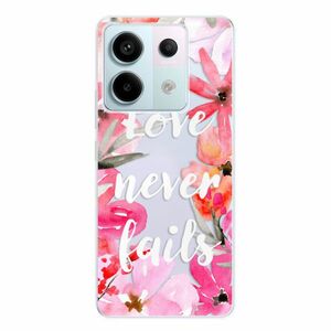 Odolné silikonové pouzdro iSaprio - Love Never Fails - Xiaomi Redmi Note 13 Pro 5G / Poco X6 5G obraz