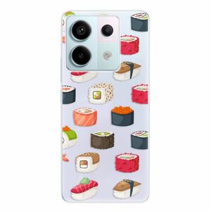 Odolné silikonové pouzdro iSaprio - Sushi Pattern - Xiaomi Redmi Note 13 Pro 5G / Poco X6 5G obraz