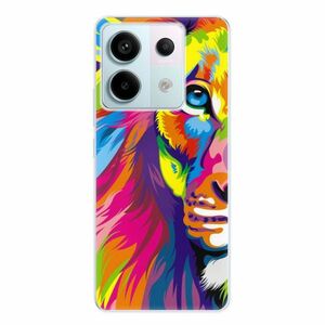 Odolné silikonové pouzdro iSaprio - Rainbow Lion - Xiaomi Redmi Note 13 Pro 5G / Poco X6 5G obraz