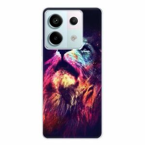 Odolné silikonové pouzdro iSaprio - Lion in Colors - Xiaomi Redmi Note 13 Pro 5G / Poco X6 5G obraz