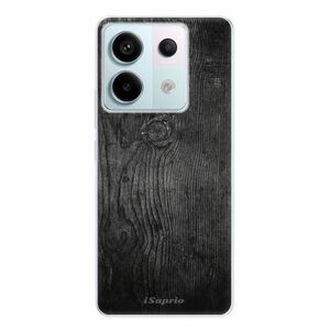 Odolné silikonové pouzdro iSaprio - Black Wood 13 - Xiaomi Redmi Note 13 Pro 5G / Poco X6 5G obraz