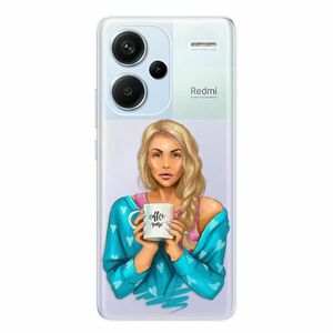 Odolné silikonové pouzdro iSaprio - Coffe Now - Blond - Xiaomi Redmi Note 13 Pro+ 5G obraz