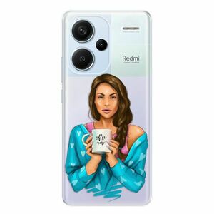 Odolné silikonové pouzdro iSaprio - Coffe Now - Brunette - Xiaomi Redmi Note 13 Pro+ 5G obraz