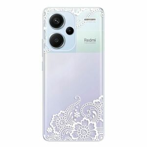 Odolné silikonové pouzdro iSaprio - White Lace 02 - Xiaomi Redmi Note 13 Pro+ 5G obraz