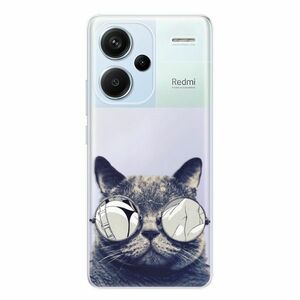 Odolné silikonové pouzdro iSaprio - Crazy Cat 01 - Xiaomi Redmi Note 13 Pro+ 5G obraz