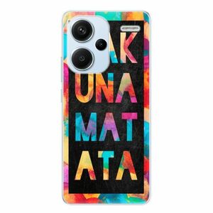 Odolné silikonové pouzdro iSaprio - Hakuna Matata 01 - Xiaomi Redmi Note 13 Pro+ 5G obraz