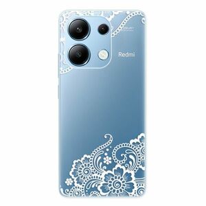 Odolné silikonové pouzdro iSaprio - White Lace 02 - Xiaomi Redmi Note 13 obraz