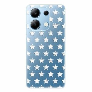 Odolné silikonové pouzdro iSaprio - Stars Pattern - white - Xiaomi Redmi Note 13 obraz