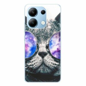 Odolné silikonové pouzdro iSaprio - Galaxy Cat - Xiaomi Redmi Note 13 obraz