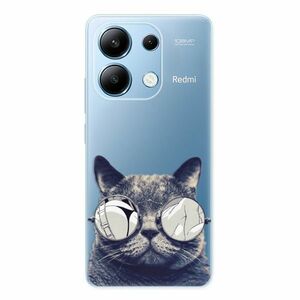 Odolné silikonové pouzdro iSaprio - Crazy Cat 01 - Xiaomi Redmi Note 13 obraz