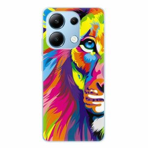 Odolné silikonové pouzdro iSaprio - Rainbow Lion - Xiaomi Redmi Note 13 obraz