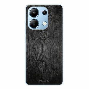 Odolné silikonové pouzdro iSaprio - Black Wood 13 - Xiaomi Redmi Note 13 obraz