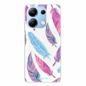 Odolné silikonové pouzdro iSaprio - Feather Pattern 10 - Xiaomi Redmi Note 13 obraz