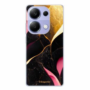 Odolné silikonové pouzdro iSaprio - Gold Pink Marble - Xiaomi Redmi Note 13 Pro obraz