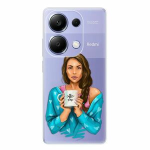 Odolné silikonové pouzdro iSaprio - Coffe Now - Brunette - Xiaomi Redmi Note 13 Pro obraz