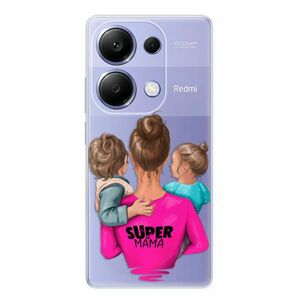 Odolné silikonové pouzdro iSaprio - Super Mama - Boy and Girl - Xiaomi Redmi Note 13 Pro obraz