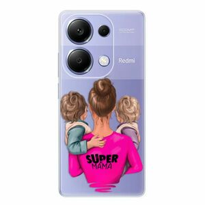 Odolné silikonové pouzdro iSaprio - Super Mama - Two Boys - Xiaomi Redmi Note 13 Pro obraz