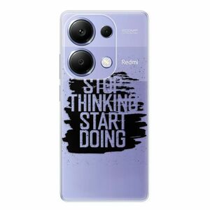 Odolné silikonové pouzdro iSaprio - Start Doing - black - Xiaomi Redmi Note 13 Pro obraz