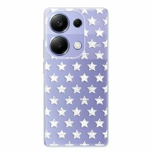 Odolné silikonové pouzdro iSaprio - Stars Pattern - white - Xiaomi Redmi Note 13 Pro obraz