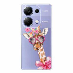 Odolné silikonové pouzdro iSaprio - Lady Giraffe - Xiaomi Redmi Note 13 Pro obraz