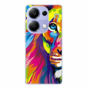 Odolné silikonové pouzdro iSaprio - Rainbow Lion - Xiaomi Redmi Note 13 Pro obraz