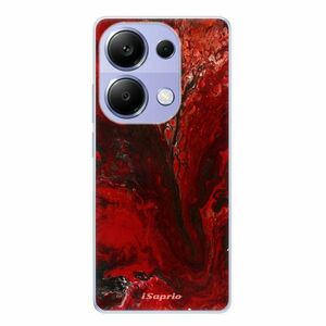 Odolné silikonové pouzdro iSaprio - RedMarble 17 - Xiaomi Redmi Note 13 Pro obraz