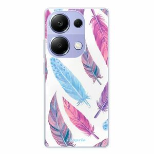 Odolné silikonové pouzdro iSaprio - Feather Pattern 10 - Xiaomi Redmi Note 13 Pro obraz