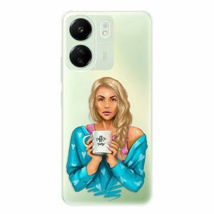 Odolné silikonové pouzdro iSaprio - Coffe Now - Blond - Xiaomi Redmi 13C obraz