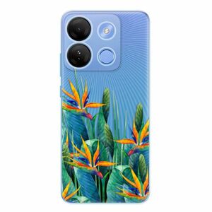 Odolné silikonové pouzdro iSaprio - Exotic Flowers - Infinix Smart 7 obraz