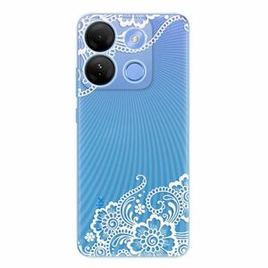 Odolné silikonové pouzdro iSaprio - White Lace 02 - Infinix Smart 7 obraz