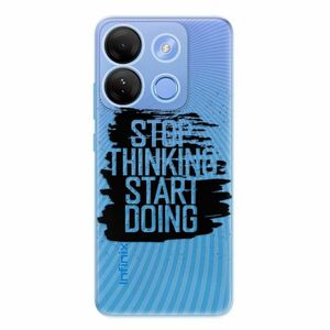 Odolné silikonové pouzdro iSaprio - Start Doing - black - Infinix Smart 7 obraz