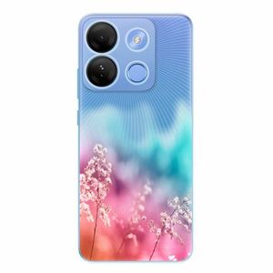 Odolné silikonové pouzdro iSaprio - Rainbow Grass - Infinix Smart 7 obraz