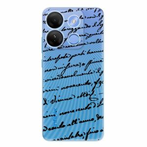 Odolné silikonové pouzdro iSaprio - Handwriting 01 - black - Infinix Smart 7 obraz