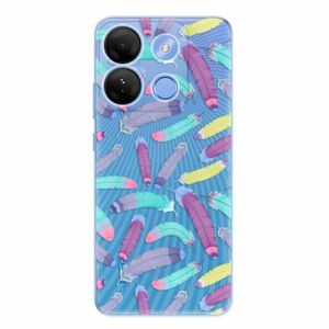 Odolné silikonové pouzdro iSaprio - Feather Pattern 01 - Infinix Smart 7 obraz