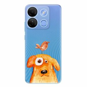 Odolné silikonové pouzdro iSaprio - Dog And Bird - Infinix Smart 7 obraz