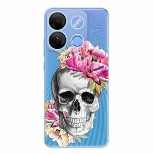 Odolné silikonové pouzdro iSaprio - Pretty Skull - Infinix Smart 7 obraz