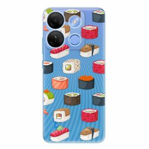 Odolné silikonové pouzdro iSaprio - Sushi Pattern - Infinix Smart 7 obraz