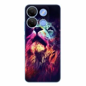 Odolné silikonové pouzdro iSaprio - Lion in Colors - Infinix Smart 7 obraz