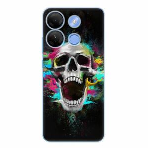 Odolné silikonové pouzdro iSaprio - Skull in Colors - Infinix Smart 7 obraz