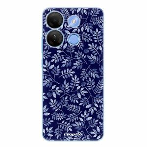 Odolné silikonové pouzdro iSaprio - Blue Leaves 05 - Infinix Smart 7 obraz